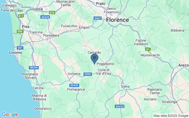 Kaart met locatie Piazza della Cisterna